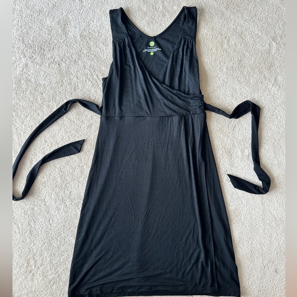 Dakini Sleeveless Midi Dress with V-Neck